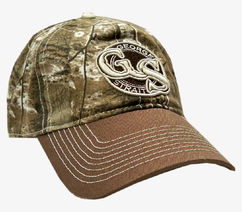 George Strait Realtree Camo Ballcap - Camo Ballcap, transparent png #3214117