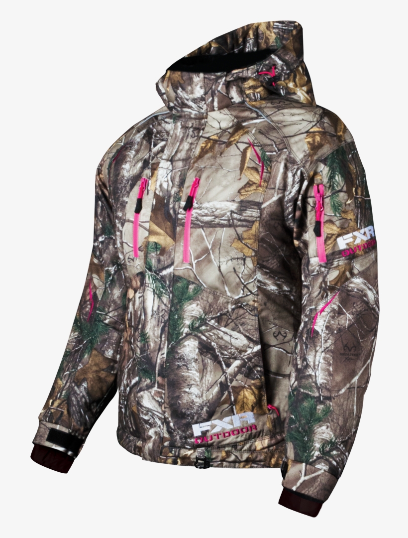 Women's Fresh Jacket - Fxr Camo Womens Jacket, transparent png #3214183