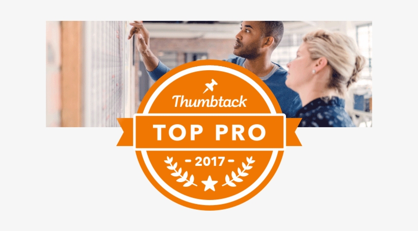 Thumbtack Voted Us A Top Professional For 2017 - Thumbtack Top Pro 2018, transparent png #3214401