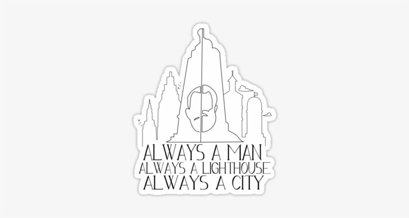Always A Man Always A Lighthouse Always A City - Illustration, transparent png #3214835