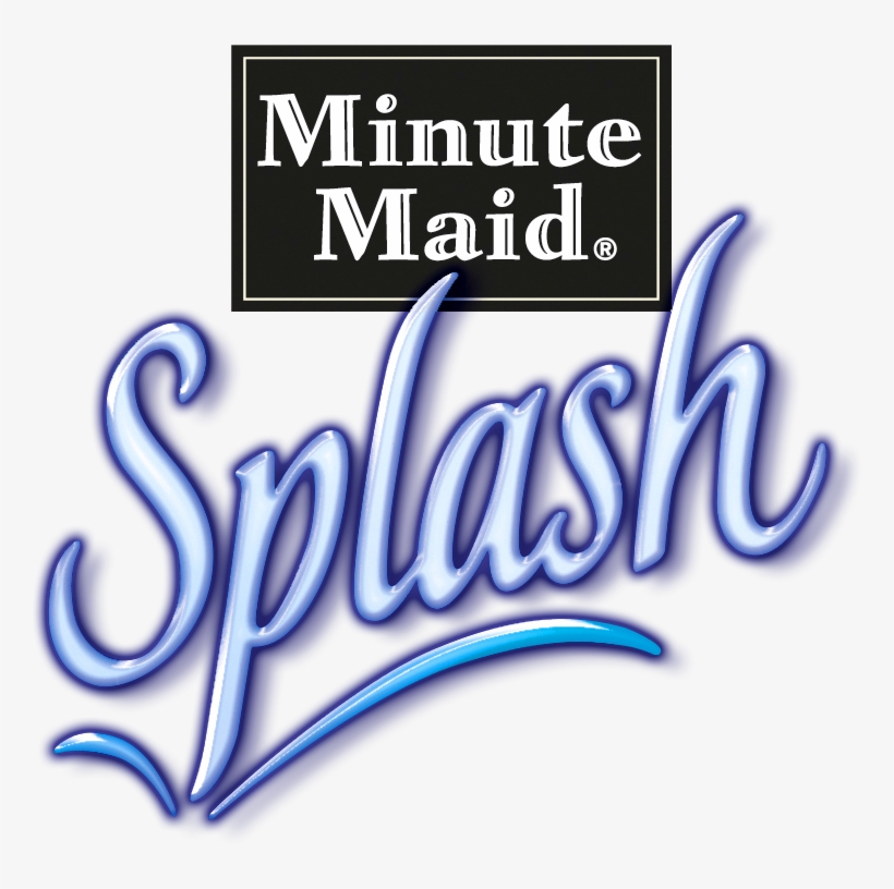Minute Maid Splash Logo - Minute Maid Orangeade - 64 Fl Oz, transparent png #3215233