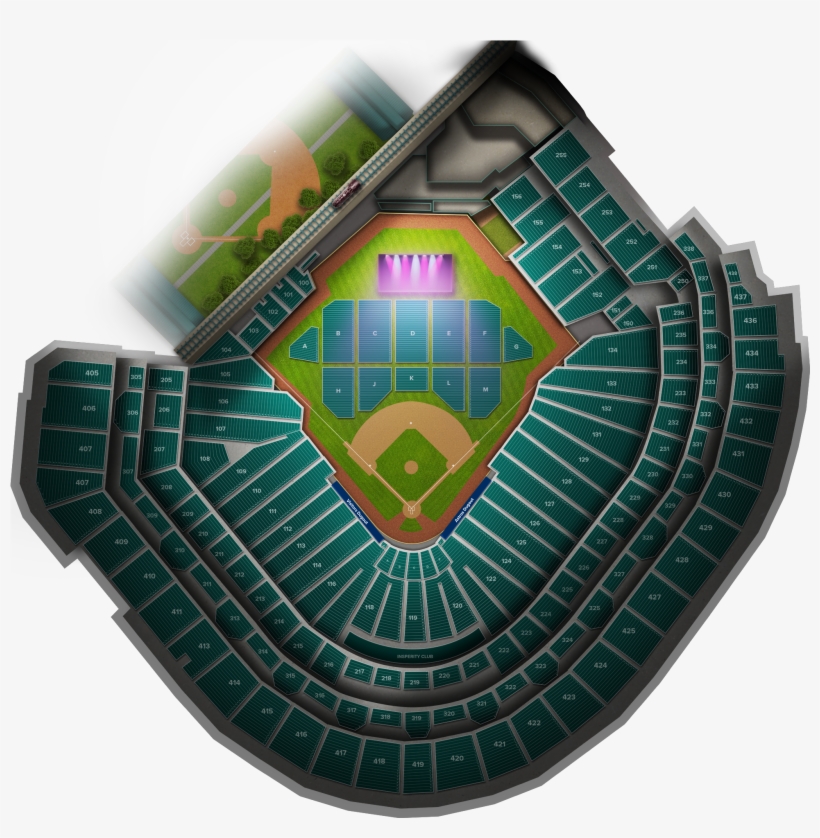 Chris Stapleton At The Eagles At Minute Maid Park Jun - Minute Maid Section 434, transparent png #3215293