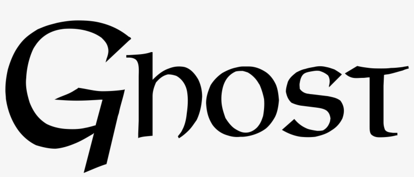Ghost Logo Png Transparent - Ghost, transparent png #3215677