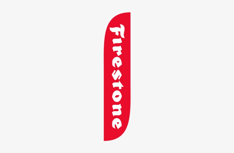 Firestone Feather Flag Red - Firestone Feather Flag, transparent png #3215967