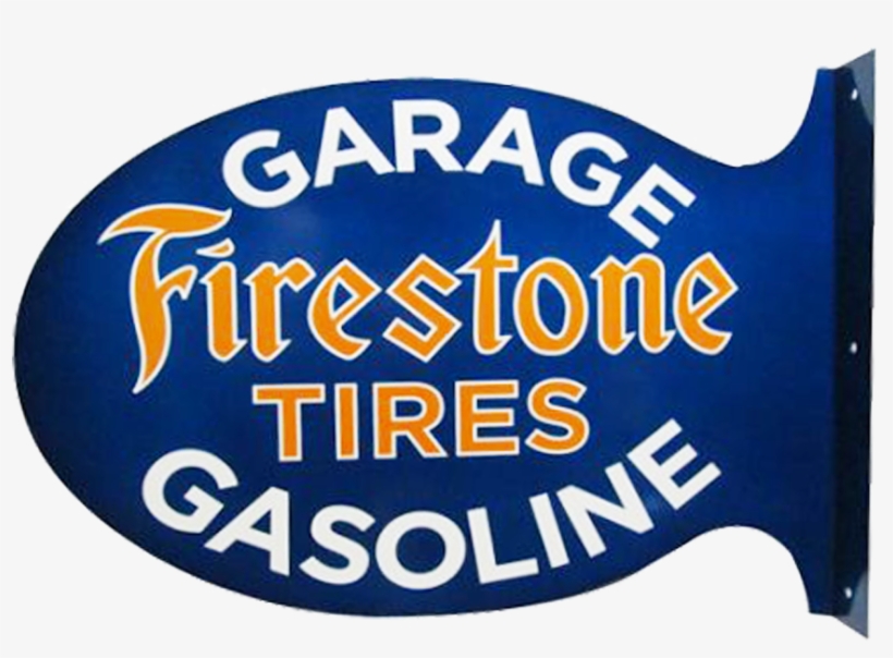 Firestone Tires Flange Sign - Steel, transparent png #3216031