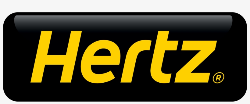 Hertz - Hertz Car Rental Logo, transparent png #3216083