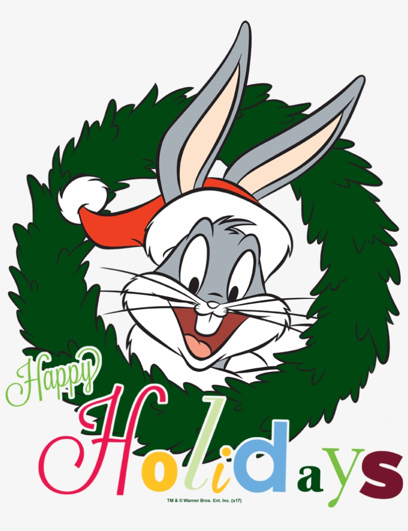 Looney Tunes Holiday Bunny Men's Regular Fit T-shirt - Illustration, transparent png #3216200