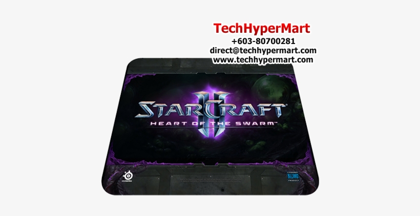 Order Online For Faster Procedure & Shipping - Steelseries Qck Starcraft Ii Heart Of The Swarm Edition, transparent png #3216280