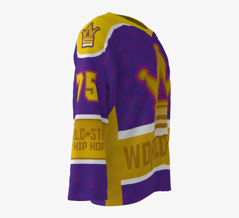 World Star Hip Hop Custom Roller Hockey Jersey - Hip Hop, transparent png #3216794