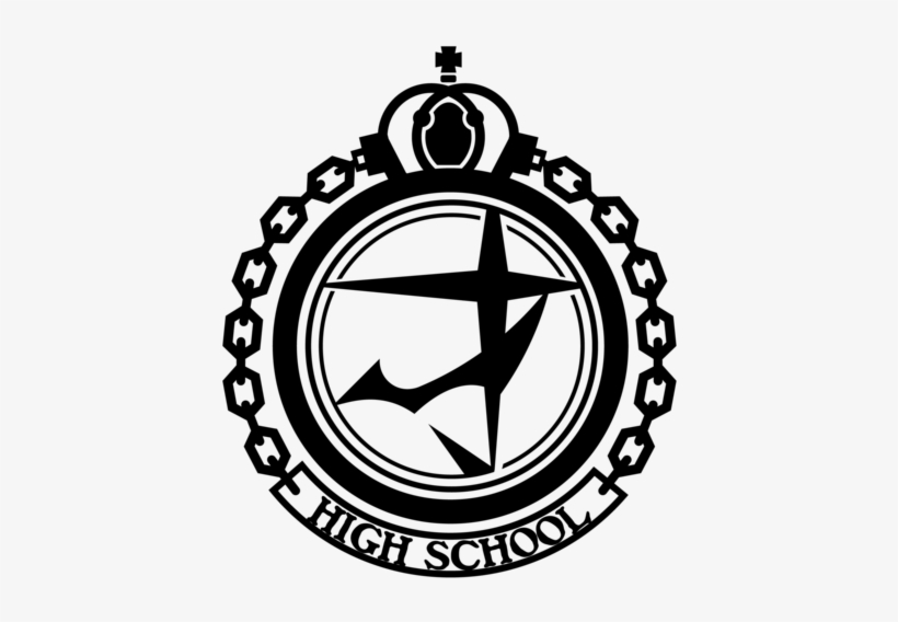 Default Gifted Inmates Logo - Danganronpa Logo, transparent png #3217154