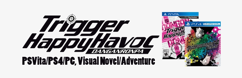 Trigger Happy Havoc Is The First Release In The Series, - Nis America Danganronpa: Trigger Happy Havoc - Playstation, transparent png #3217261