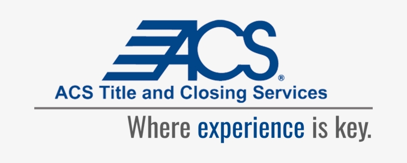 Acs Logotagline-250 - Acs Title & Closing Services, transparent png #3217731