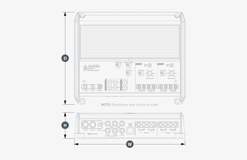 table-image-jl-audio-400-4-wiring-free-transparent-png-download