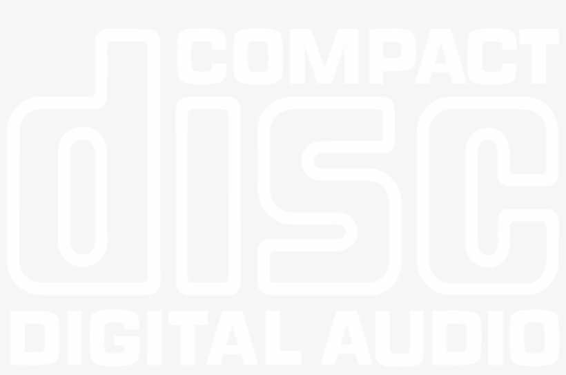 Free Jl Audio Logo Png - Compact Disc Logo White, transparent png #3218402