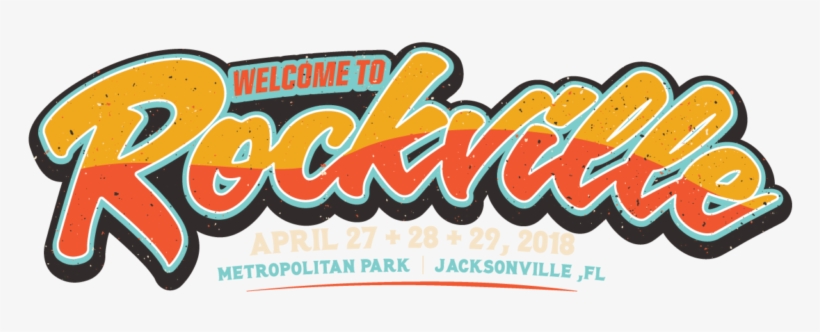 Logo With Date - Welcome To Rockville 2018, transparent png #3218797