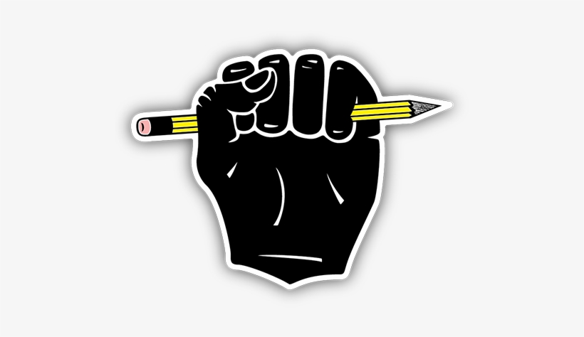 Fist - Pencil Fist, transparent png #3218916