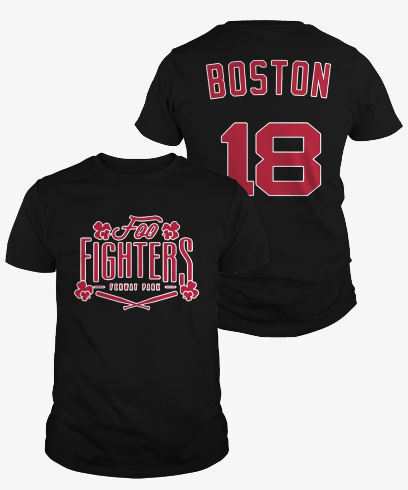 Review Foo Fighters Fenway 2018 T Shirt - Cactus Jack Jordan Shirt, transparent png #3219005