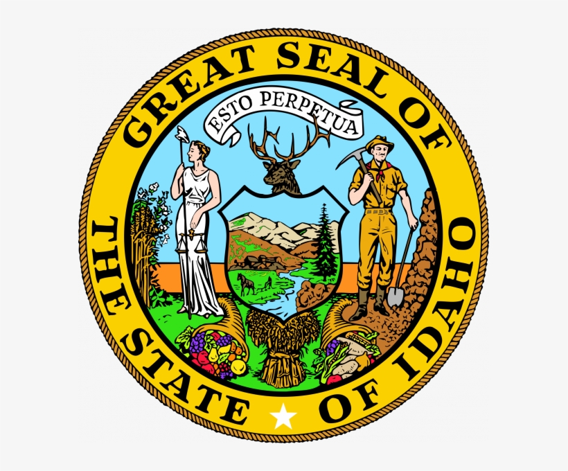 Idaho National Guard Seal - Idaho Seal, transparent png #3219403