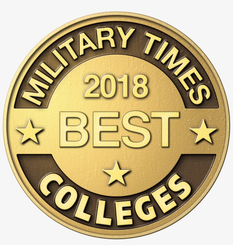 Military Times 2018 Best College For Veterans Logo - Best For Vets Colleges, transparent png #3219466