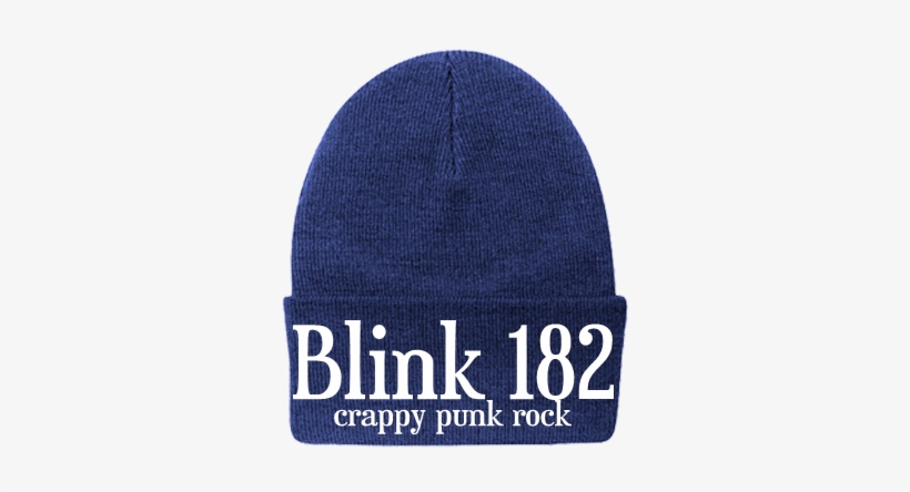 Blink 182 Blink 182 Crappy Pop Punk Finest Quality - Beanie, transparent png #3219644