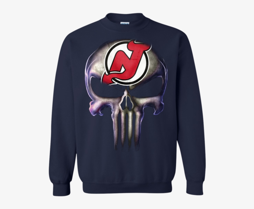 The Punisher T Shirts New Jersey Devils Hoodies Sweatshirts - Punisher ...