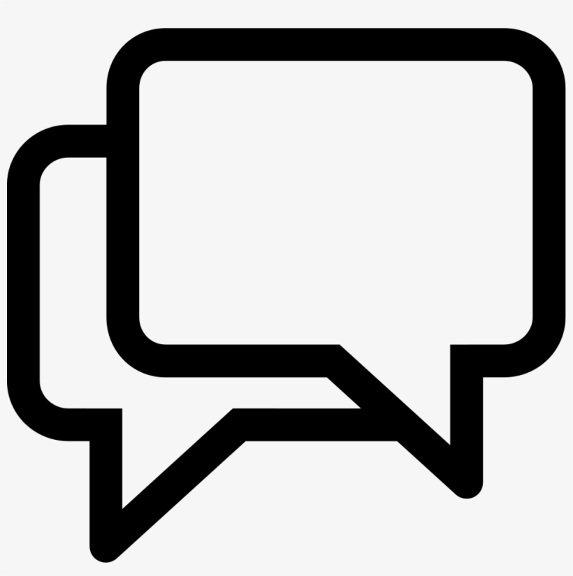 Discussion Comments - Discussion Icon Svg, transparent png #3219760