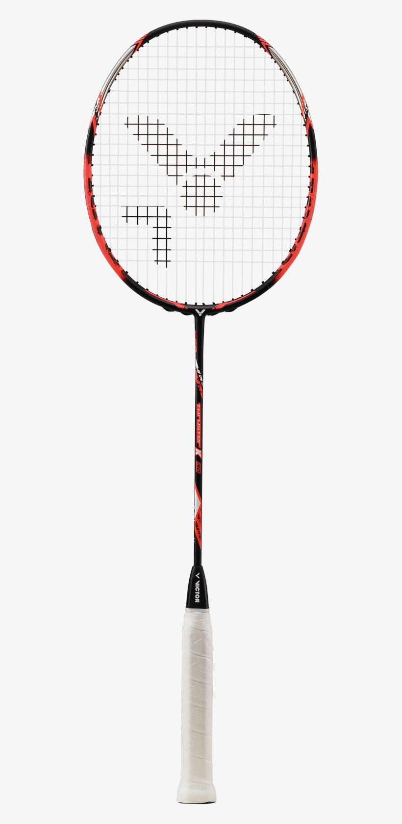 Victor Thruster K 30 Badminton Racket - Victor Thruster K 30 Badminton Racket - Black / Orange, transparent png #3219889