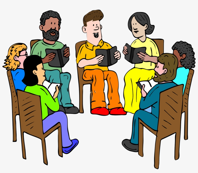 Teacher Discussion - Group Of People Talking Clipart, transparent png #3219918