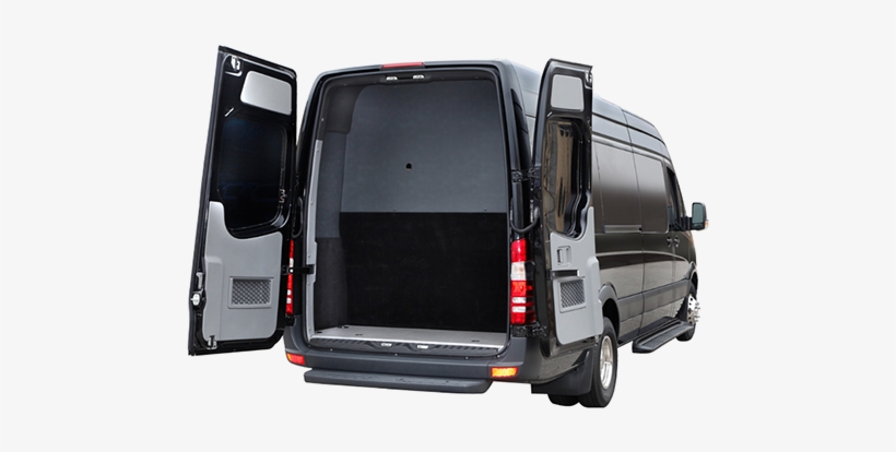 Sprinters / Vans - Sprinter 2017 Back Open, transparent png #3220087