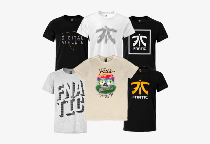 Tshirts - Fnatic Lol Esport Team ,t-shirt,100% Cotton, Men's,, transparent png #3220109