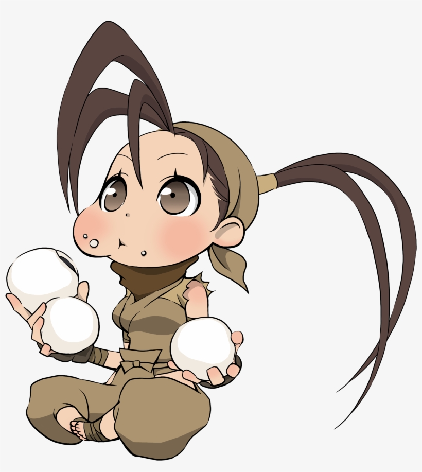Chibi-ibuki - Street Fighter Chibi Art, transparent png #3220187