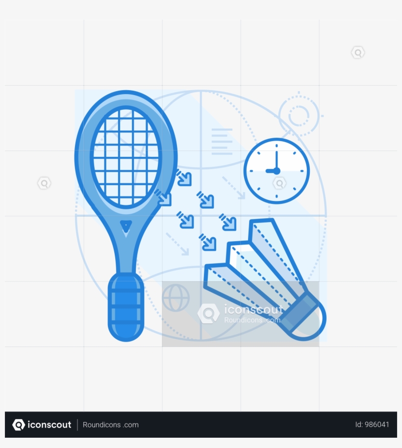 Badminton Illustration - Illustration, transparent png #3220214