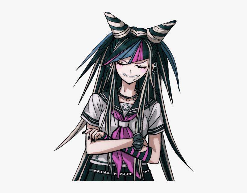 Ibuki Mioda, Goddess Of Musicperforming Alongside Kaede - Dangan Ronpa 2 Ibuki Sprite, transparent png #3220440