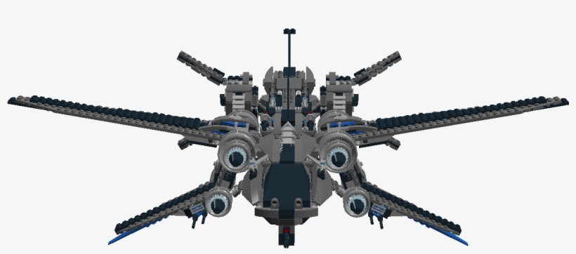 Futuristic Spaceship Png Download - Aircraft, transparent png #3220603