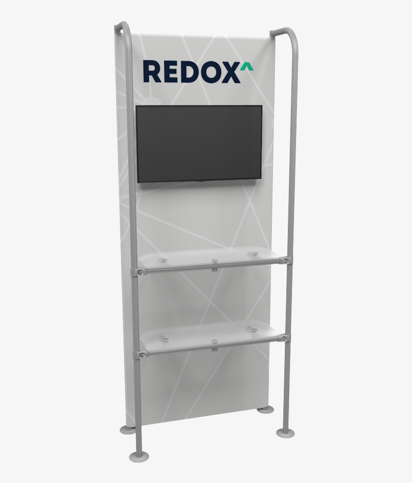 Merchandiser 89" Two Shelves With Mount - Shelf, transparent png #3220686