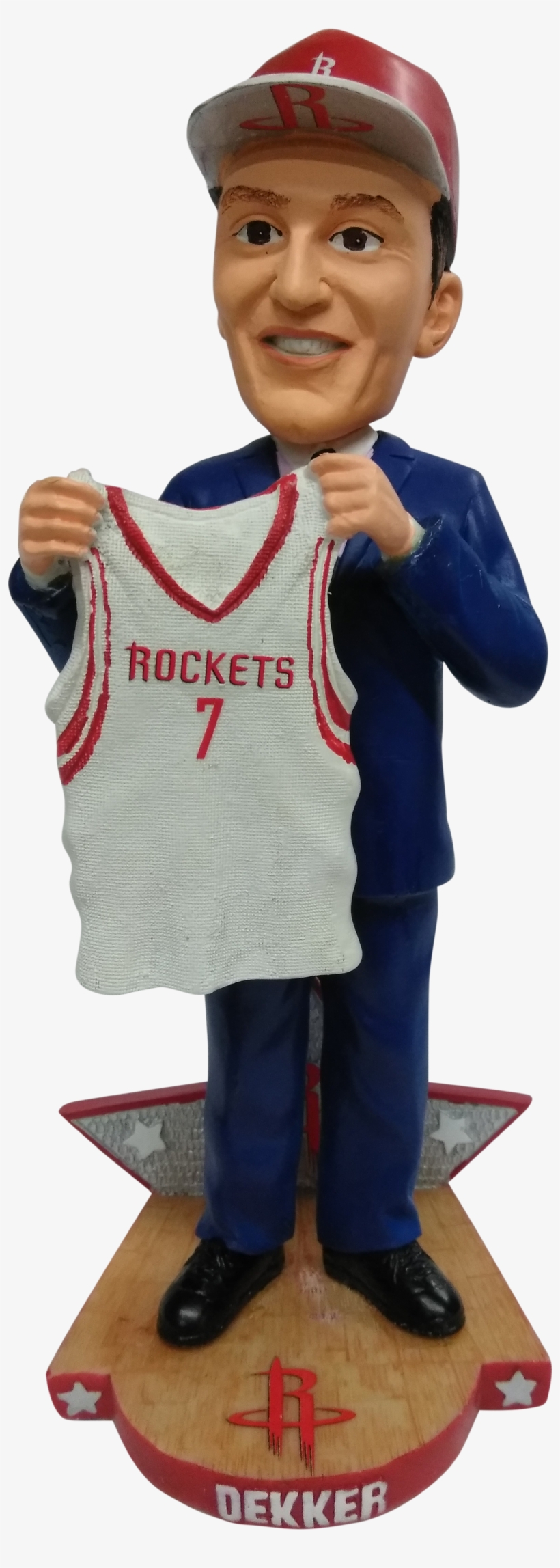 Sam Dekker Houston Rockets Exclusive Numbered Bobblehead - False Sam Dekker Houston Rockets University Of Wisconsin, transparent png #3220687