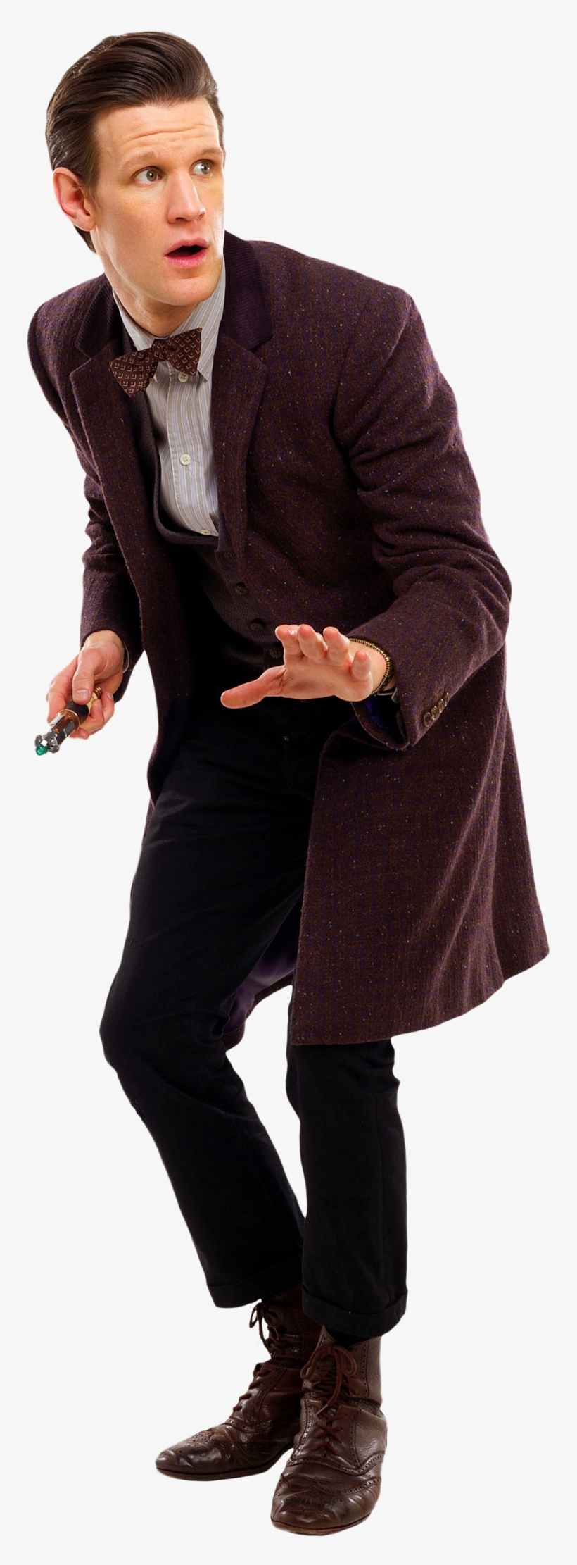 Eleventh Doctor Transparent By Tardisplus-d7ngdf5 - Doctor Who Matt Smith, transparent png #3220818