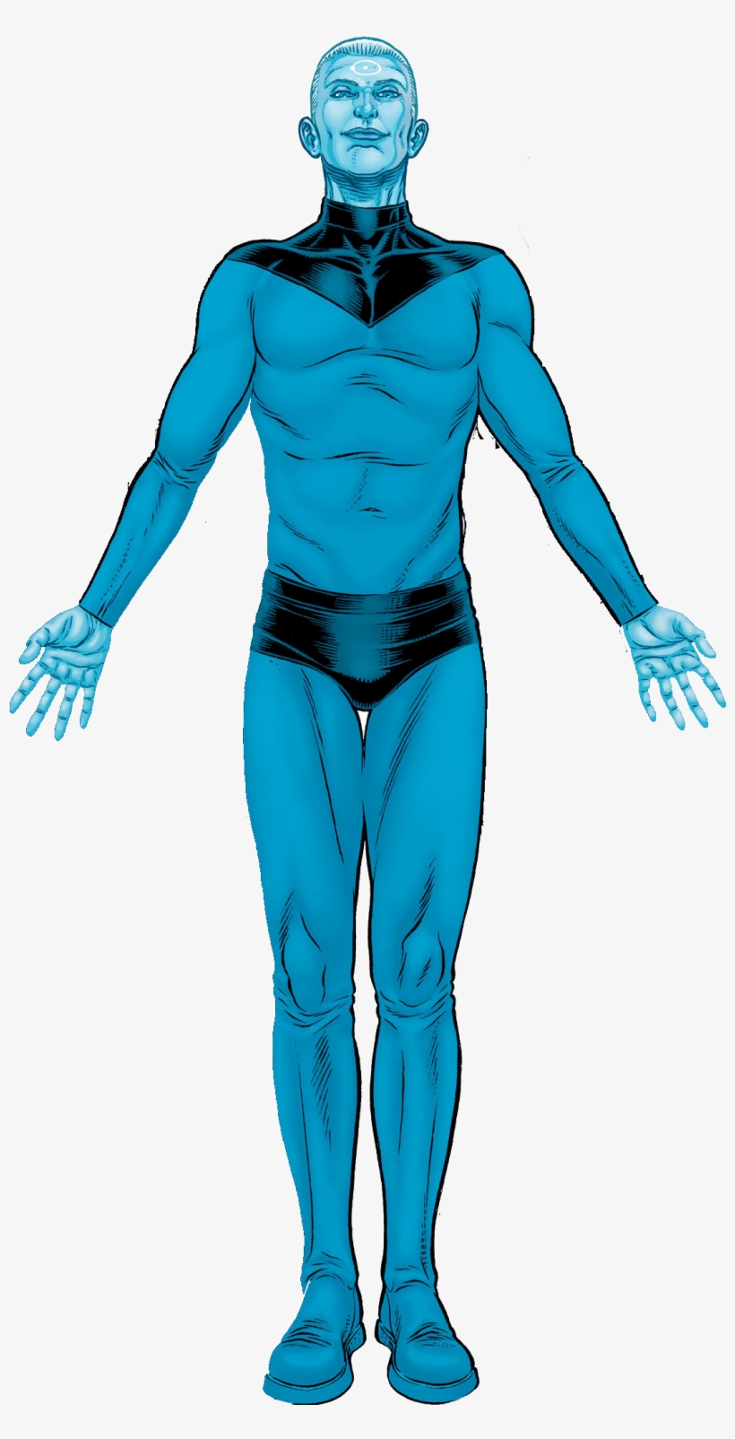 Totally Not Doctor Manhattan - Superman, transparent png #3220898