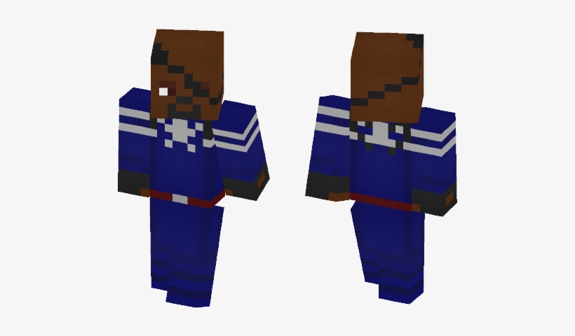 Nick Fury Jr - Minecraft Skin John Wick, transparent png #3221491