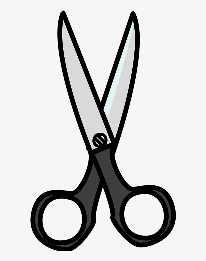 How To Set Use Scissors Clipart - Scissors Drawing, transparent png #3221527