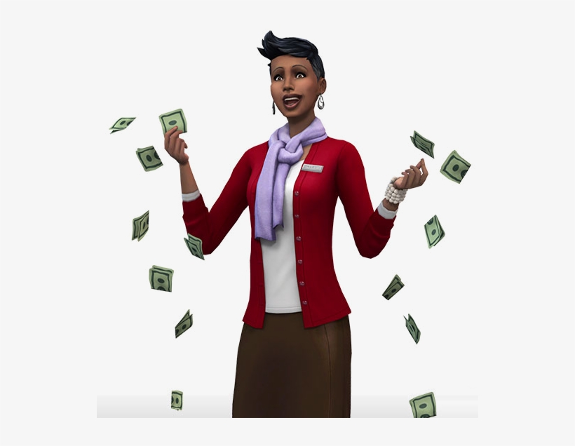 Ts4hd684x1035 Gettowork Bizown Usen - Sims 4 Get To Work Render, transparent png #3221615