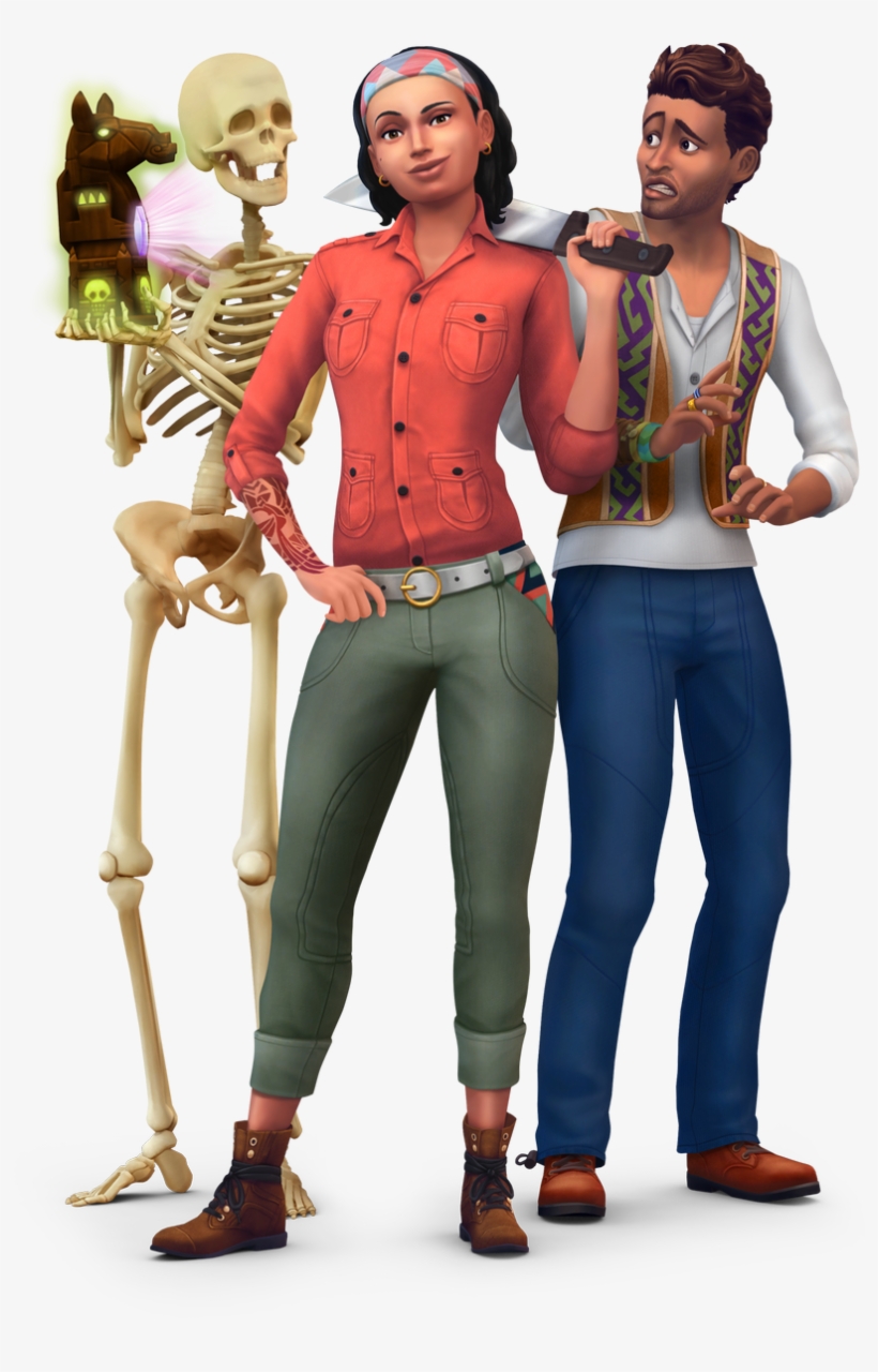 Starting With The Cas Review For The Sims 4 Jungle - Sims 4 Jungle Adventure Bundle, transparent png #3221787