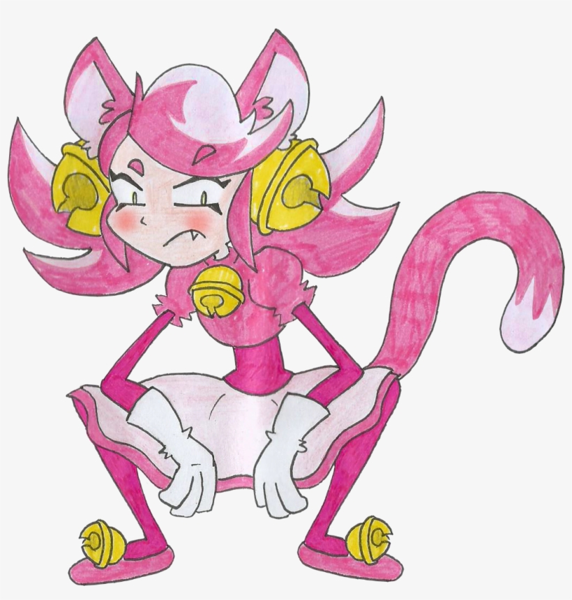 A Really Quick Drawing Of Mad Mew Mew From The Switch - Cartoon, transparent png #3221951