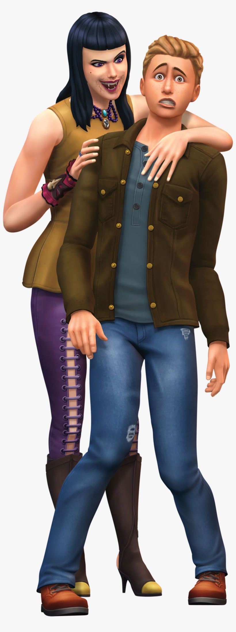 Renders - Sims 4 Vampire Png, transparent png #3221957