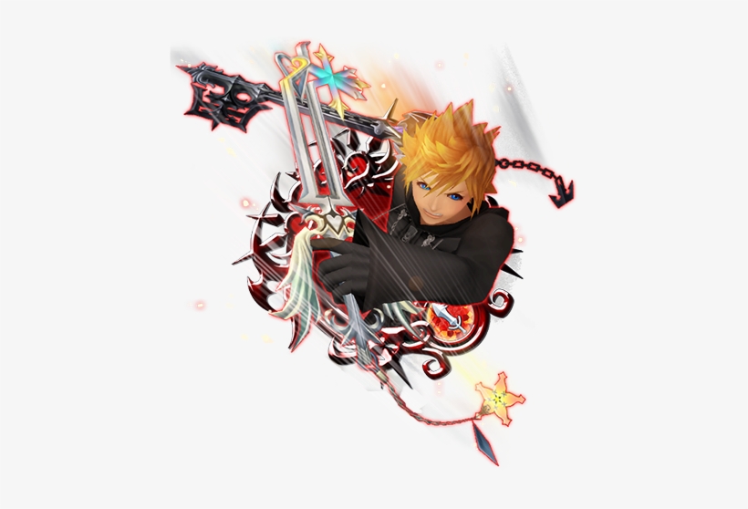 Dual Wield Roxas 6☆ Khux - Dual Wield Roxas Ex, transparent png #3222347