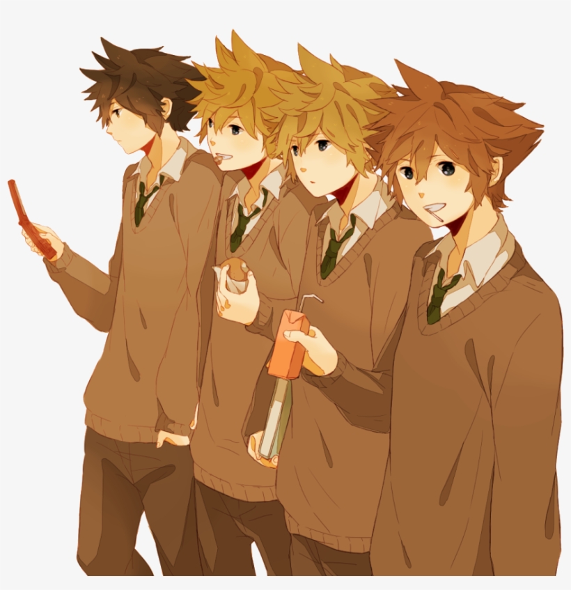 Four Brothers Photo Fourbrothers - Sora Roxas Ventus Y Vanitas, transparent png #3222381