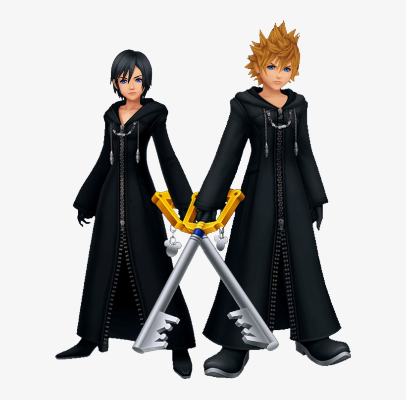 Roxas And Xion Khd - Kingdom Hearts Roxas Organization 13, transparent png #3222402