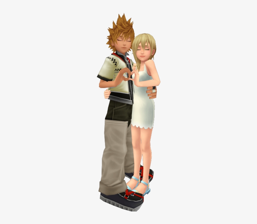 Roxas And Namine Images Roxas Namine = Rokunami Mmd - Paper, transparent png #3222426