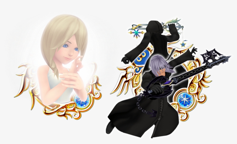 Namine Exmod Riku V Roxas - Roxas, transparent png #3222572