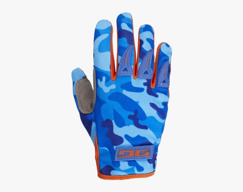 Gants Dg Soldier Bleu - Leather, transparent png #3222619